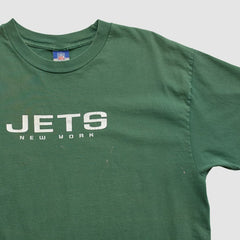 New York Jets Reebok 2000s T-shirt Green Vintage - Fanatics