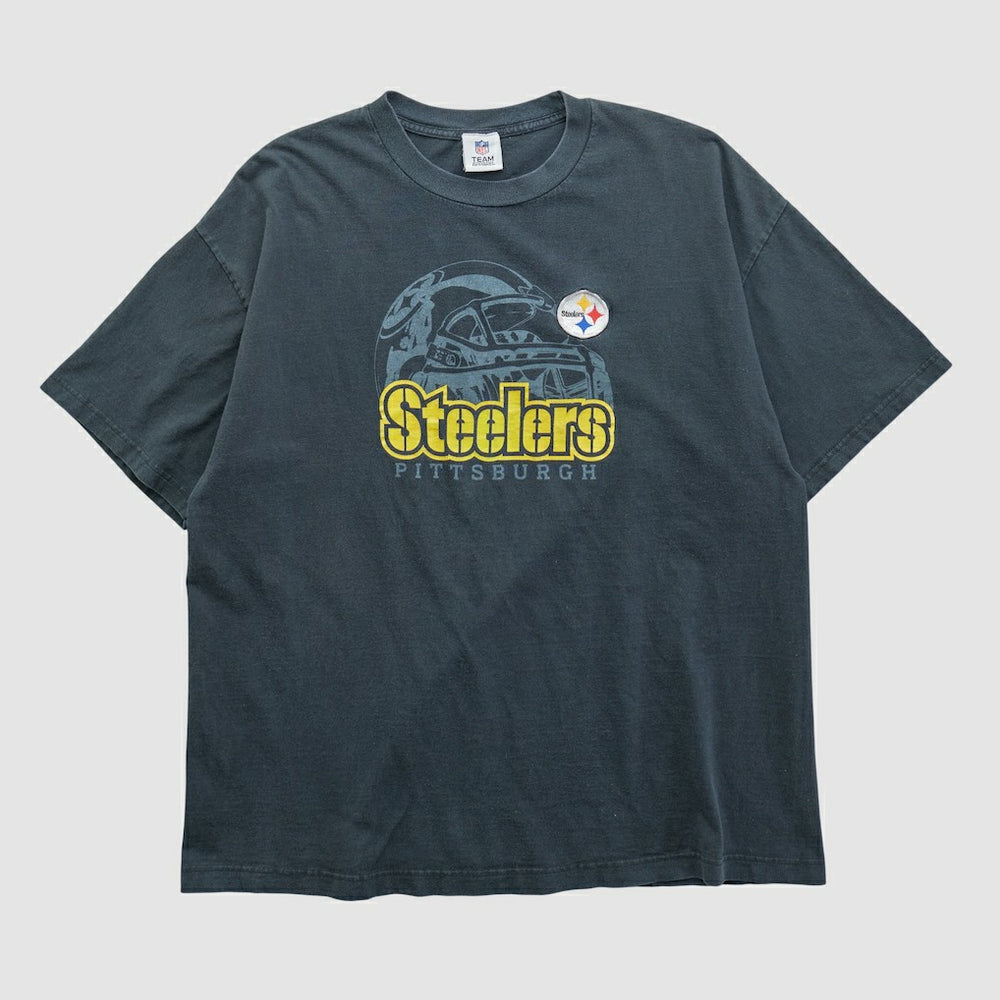 Pittsburgh Steelers NFL 2010s T-shirt Black Vintage - Fanatics