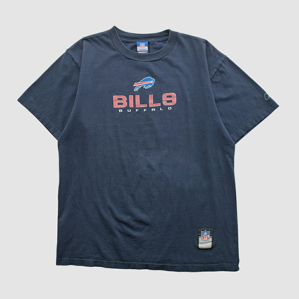 Buffalo Bills Reebok 2000s T-shirt Navy Vintage - Fanatics