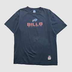Buffalo Bills Reebok 2000s T-shirt Navy Vintage - Fanatics