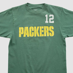 Green Bay Packers Reebok 2000s T-shirt Green Vintage - Fanatics