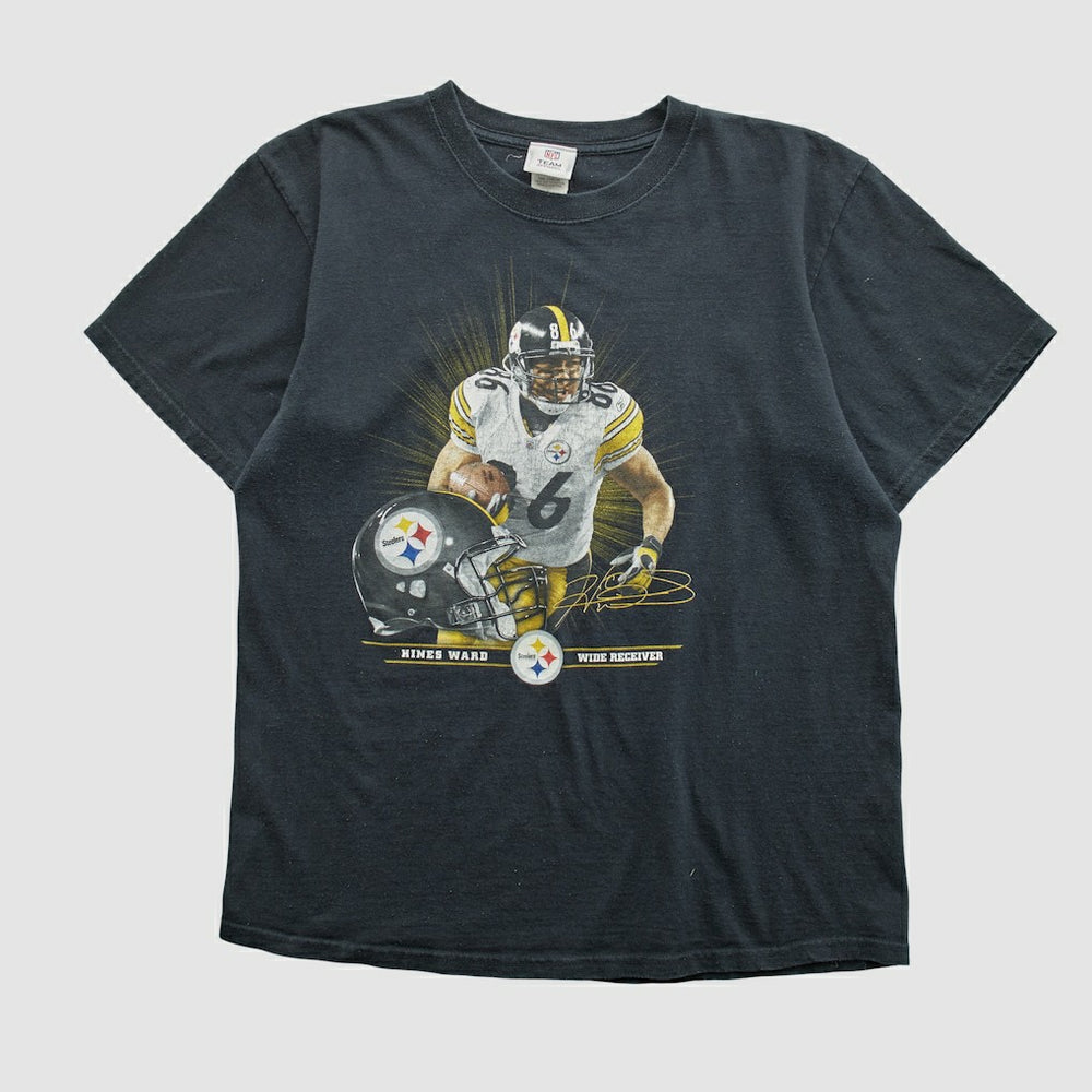 Pittsburgh Steelers NFL 2010s T-shirt Black Vintage - Fanatics