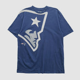 New England Patriots NFL 2000s T-shirt Navy Vintage - Fanatics