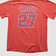 Los Angeles Angels Majestic 2000s T-shirt On Sale