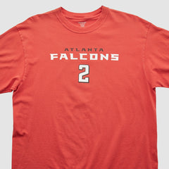 Atlanta Falcons Reebok 2000s T-shirt Red Vintage - Fanatics