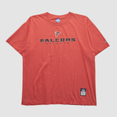 Atlanta Falcons Reebok 2000s T-shirt Red Vintage - Fanatics