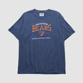 Chicago Bears Lee Sport 90s T-shirt Navy Vintage - Fanatics