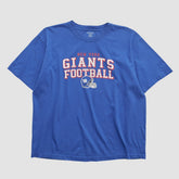 New York Giants Reebok 2010s T-shirt Blue Vintage - Fanatics