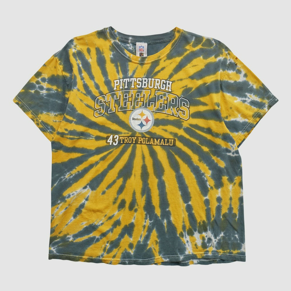 Pittsburgh Steelers NFL 2000s T-shirt Yellow Vintage - Fanatics