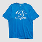 Adidas - Dallas Mavericks 2010s T-shirt - Blue Vintage