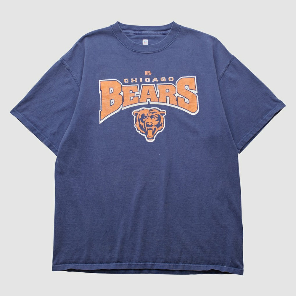 Chicago Bears NFL 2000s T-shirt Navy Vintage - Fanatics