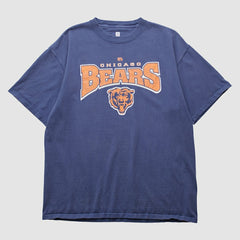 Chicago Bears NFL 2000s T-shirt Navy Vintage - Fanatics
