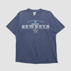 Dallas Cowboys Lee Sport 2000s T-shirt Navy Vintage - Fanatics