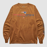 New England Patriots NFL 2000s Long Sleeve T-shirt Clay Vintage - Fanatics