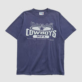 Dallas Cowboys Chalk Line 1996 T-shirt Navy Vintage - Fanatics