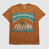 Jacksonville Jaguars Hanes 90s T-shirt Clay Vintage - Fanatics