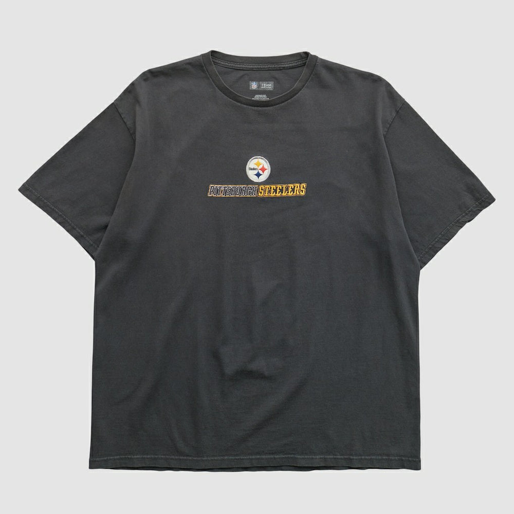 Pittsburgh Steelers NFL 2010s T-shirt Charcoal Vintage - Fanatics
