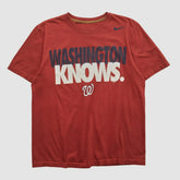 Washington Nationals Nike 2010s T-shirt Lifestyle