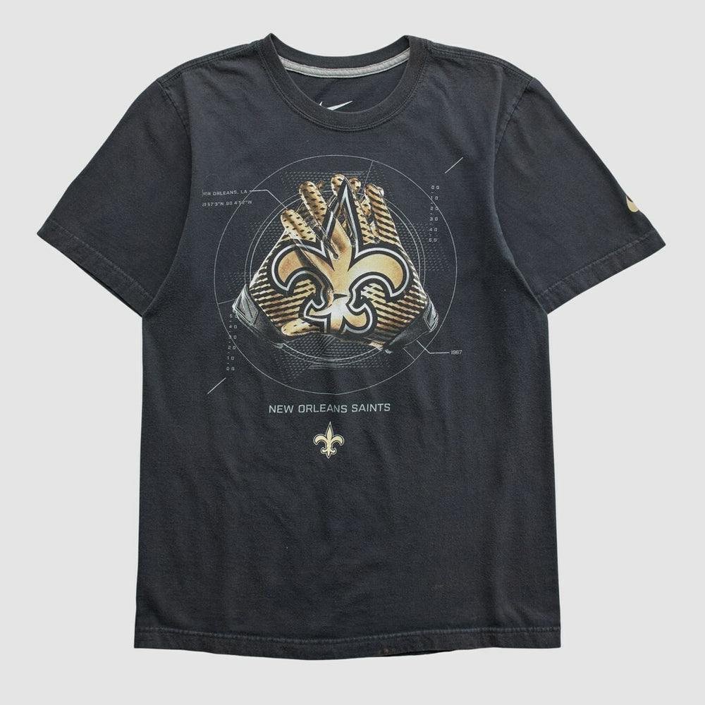 New Orleans Saints 2010s T-shirt Black Vintage - Fanatics