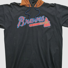 Atlanta Braves Salem Sportswear 1994 Hooded T-shirt On Sale