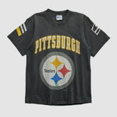 Pittsburgh Steelers Pro Player 90s T-shirt Black Vintage - Fanatics