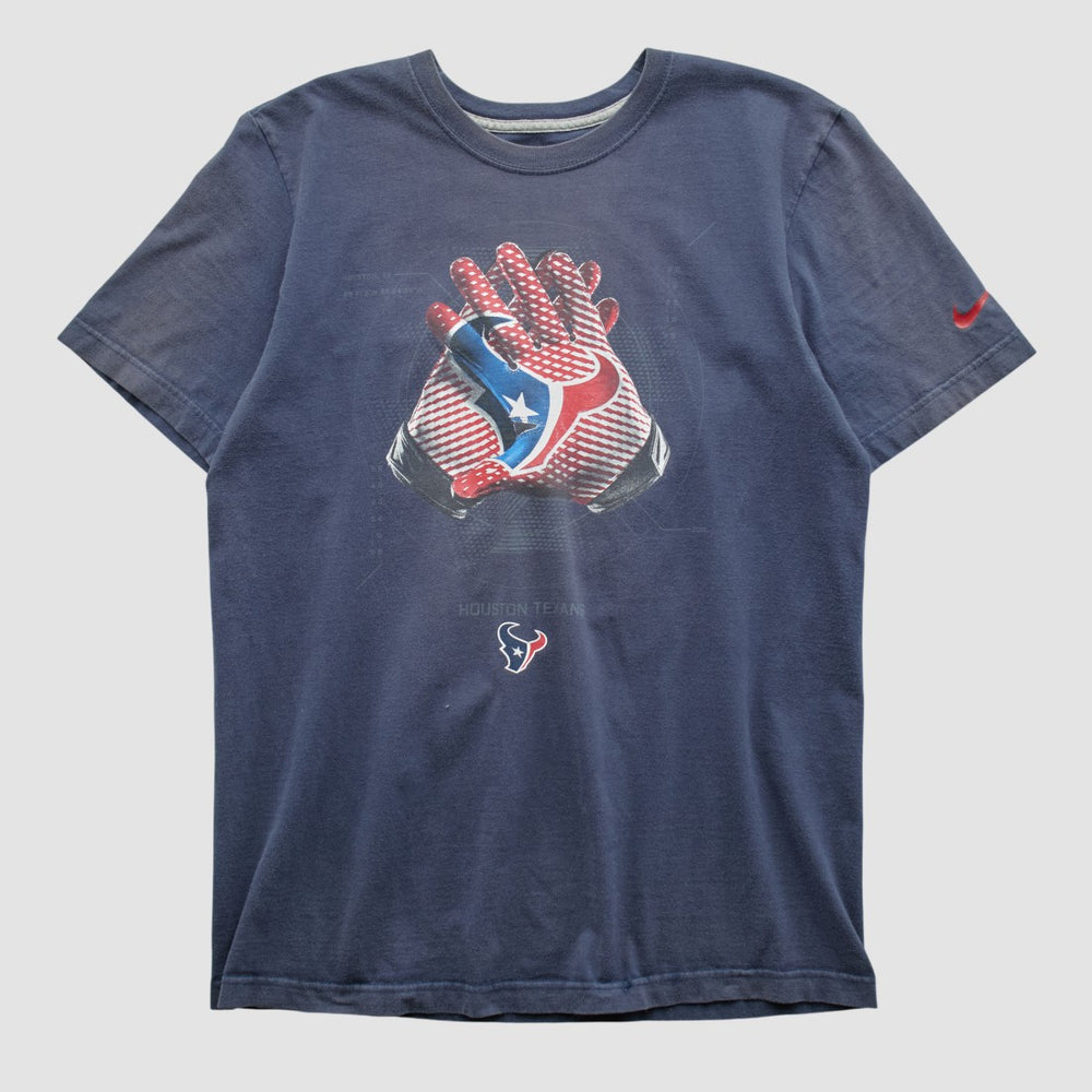 Houston Texans 2010s T-shirt Navy Vintage - Fanatics