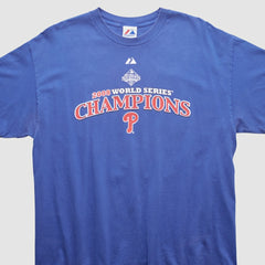 World Series Champions Majestic 2008 T-shirt discount