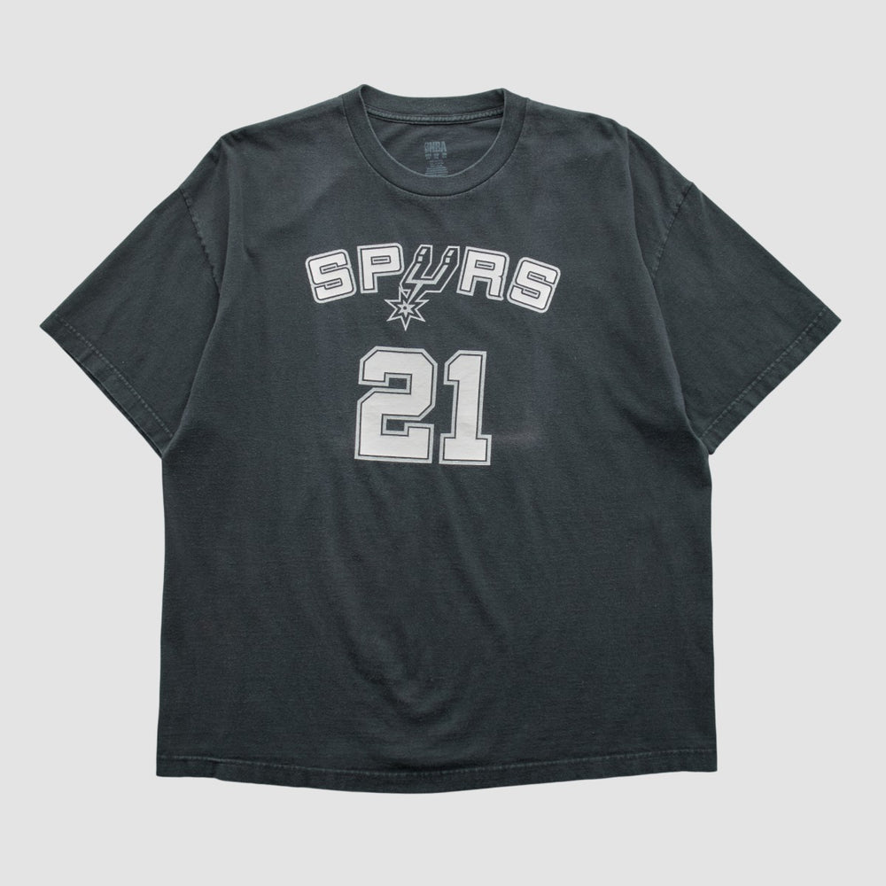 Vintage - San Antonio Spurs NBA 2000s T-shirt - Black Vintage