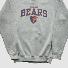 Chicago Bears Gildan 1999 Pullover Sweatshirt Heather Gray Yth L Real Vintage - Fanatics