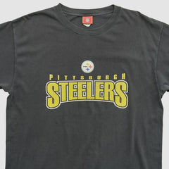Pittsburgh Steelers NFL 2000s T-shirt Black Vintage - Fanatics