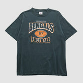 Cincinnati Bengals NFL 2000s T-shirt Black Vintage - Fanatics