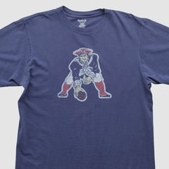 New England Patriots Reebok 2000s T-shirt Navy Vintage - Fanatics