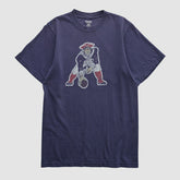 New England Patriots Reebok 2000s T-shirt Navy Vintage - Fanatics