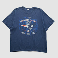 New England Patriots Delta 2015 T-shirt Navy Vintage - Fanatics