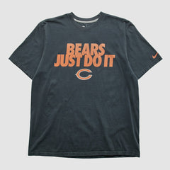 Chicago Bears NFL 2010s T-shirt Black Vintage - Fanatics