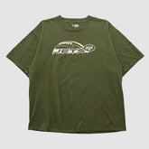 New York Jets NFL 2000s T-shirt Olive Vintage - Fanatics