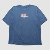 New England Patriots 2000s T-shirt Blue Vintage - Fanatics