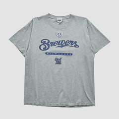 Milwaukee Brewers Lee Sport 2000s T-shirt On Sale