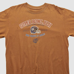 Super Bowl XLII 2008 Long Sleeve T-shirt Clay Vintage - Fanatics