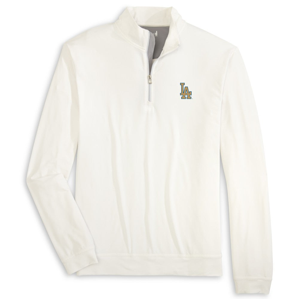 Los Angeles Dodgers johnnie-O 2026 Gold Collection Motion Quarter-Zip Pullover On Sale