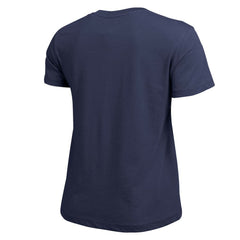 Nashville Predators - Champion Women's Wordmark Lockup T-Shirt Navy
