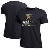 Vegas Golden Knights Champion Women's Wordmark Lockup T-Shirt Black