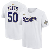 Mookie Betts Los Angeles Dodgers Nike Youth 2026 Gold Collection Name & Number T-Shirt On Sale