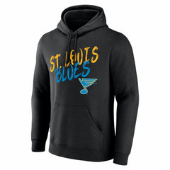 St. Louis Blues - Hustle Personalized Name & Number Hoodie Black