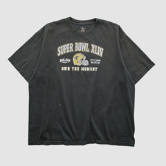 New Orleans Saints 2010 T-shirt Black Vintage - Fanatics