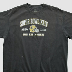 New Orleans Saints 2010 T-shirt Black Vintage - Fanatics