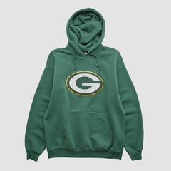 Green Bay Packers NFL 2010s Hooded Pullover Sweatshirt Green Vintage - Fanatics