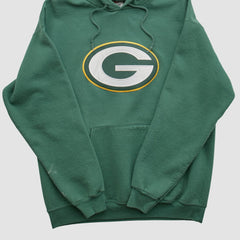 Green Bay Packers NFL 2010s Hooded Pullover Sweatshirt Green Vintage - Fanatics