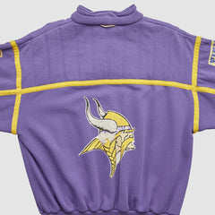 Minnesota Vikings 90s 1/4 Zip Sweatshirt Purple Vintage - Fanatics