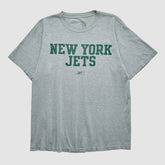 New York Jets Reebok 2000s T-shirt Heather Gray Vintage - Fanatics